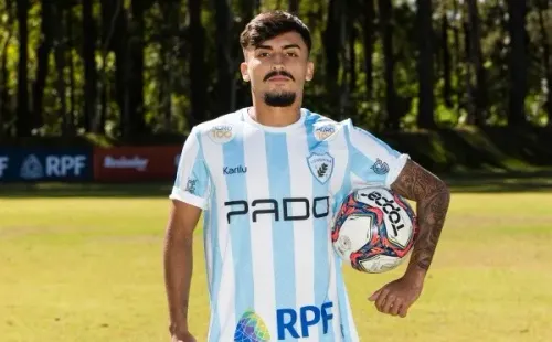 Lourenço só disputou 10 partidas pela Série B e vai ser devolvido ao Santos (Foto: Site Oficial / Londrina)