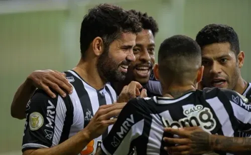 Atlético-MG em campo. (Foto: Getty Images)