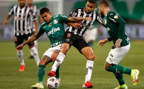 Palmeiras x Atlético-MG. (Foto: Getty Images)