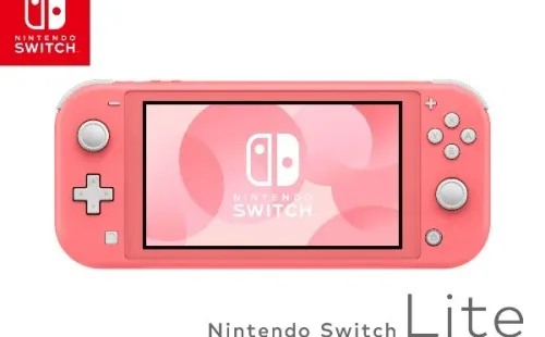 Nintendo Switch Lite Coral (Divulgação/Nintendo)