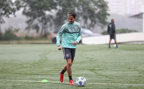 Gabriel Teixeira foi muito utilizado no início da temporada (Foto: Lucas Merçon/Fluminese F.C)