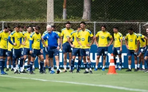 Cruzeiro treina para o confronto contra o Coritiba (Foto: Divulgação/Cruzeiro)