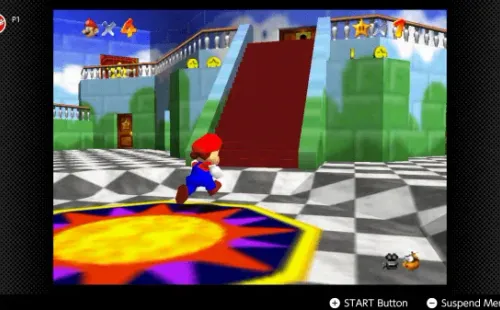 Super Mario 64 por meio do serviço (Divulgação/Nintendo)