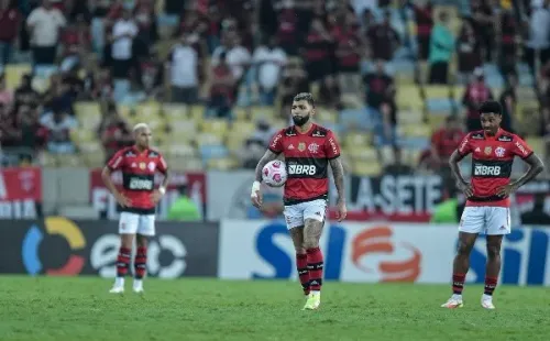 Gabriel lamentou derrota e eliminação na Copa do Brasil | Crédito: Thiago Ribeiro/AGIF