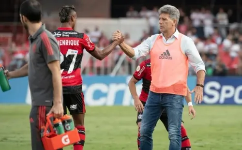 Renato diz que pretende continuar poupando jogadores visando a final da Libertadores (Foto: Alexandre Vidal / Flamengo)