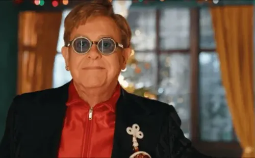 Elton John foi o artista convidade para contribuir com música natalina de Ed Sheeran