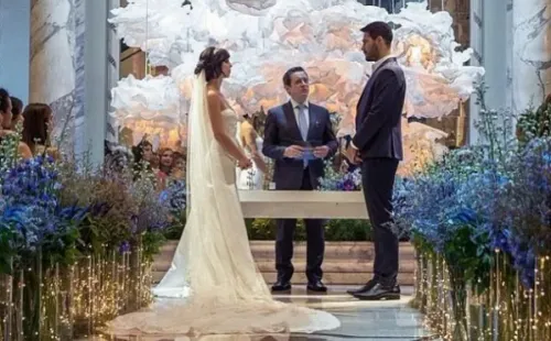Cena da primeira temporada de Casamento às Cegas Brasil, da Netflix. Reprodução/Instagram