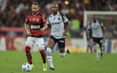 Foto:Thiago Ribeiro/AGIF – Números de Éverton Ribeiro evidenciam temporada abaixo da crítica pelo Flamengo