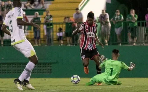 Liamara Polli/AGIF – Igor Campos em jogo contra o São Paulo