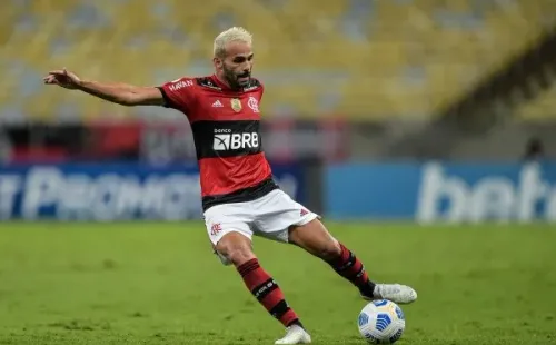 Thiago Ribeiro/AGIF – Thiago Maia em ação pelo Flamengo