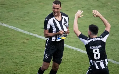 Jorge Rodrigues/AGIF, Gilvan em ação pelo Botafogo