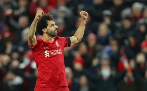 Foto: Clive Brunskill/Getty Images – Salah é considerado por muitos o melhor jogador desta edição da Premier League até o momento; egípcio é o artilheiro e o líder de assistências da competição