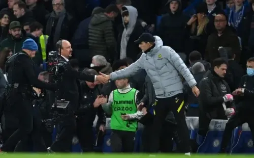 Mike Hewitt/ Getty Images – Tuchel em ação pelo Chelsea