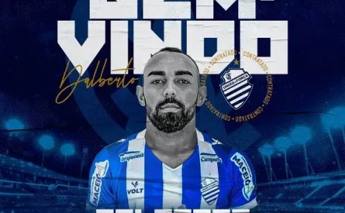 Divulgação/CSA – Dalberto mais novo reforço do Azulão