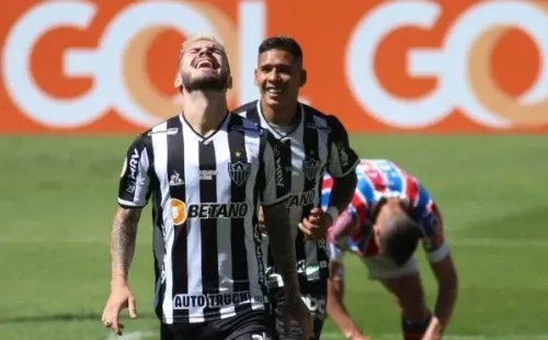 Foto: (Fernando Moreno/AGIF) – Nathan, que já interessou ao Santos, pode estar de saída do Atlético-MG
