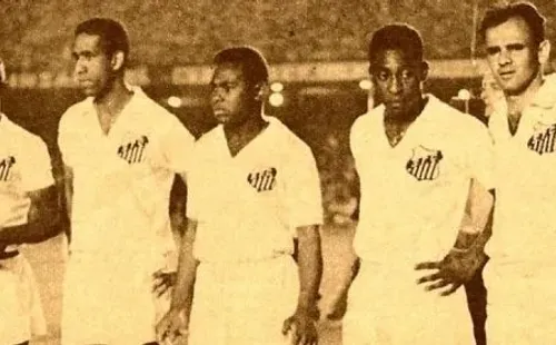 Foto: Reprodução/Site Santos | Dorval e Pelé foram parceiros de Santos