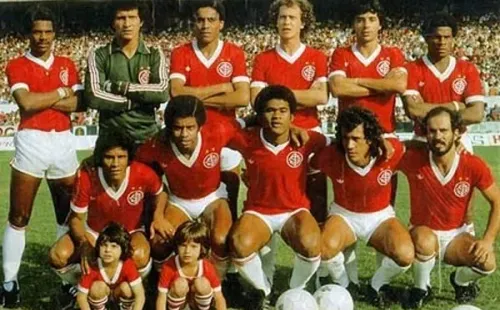 Arquivo / SC Internacional/ Time de 1979 do Internacional que conquistou o Brasileirão.