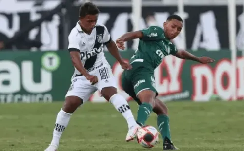 Cesar Greco/Palmeiras – Michel na vitória do Palmeiras por 3 a 0 diante da Ponte