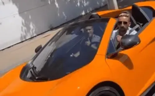 Cesar Greco/Palmeiras - Michel na vitória do Palmeiras por 3 a 0 diante da Ponte.