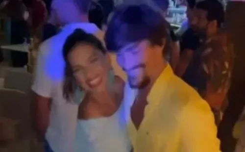 Foto: Reprodução/Instagram – Amiga da atriz postou vídeo onde os dois aparecem