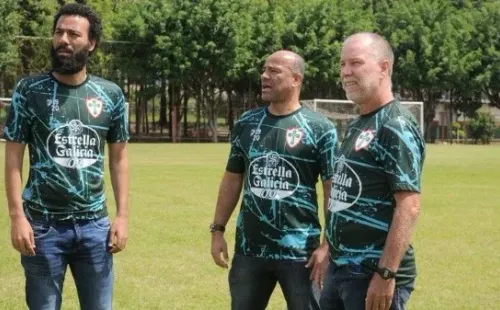 Sérgio Soares e dois jogadores também testaram positivo para COVID-19     (Foto: Dorival Rosa/Portuguesa)