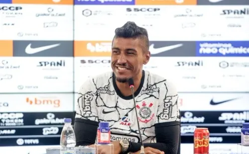 Paulinho: Novo titular em 2022 (Foto: Rodrigo Coca / Ag. Corinthians)