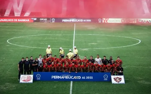 Foto: (Paulo Paiva/AGIF) – Everton Felipe também exaltou a importância do Campeonato Pernambucano para o Sport