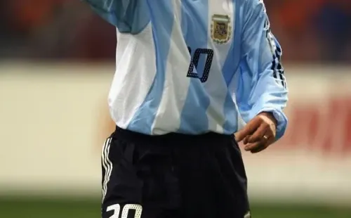 Foto: Stuart Franklin/Getty Images | Marcelo Gallardo também atuou na Seleção da Argentina