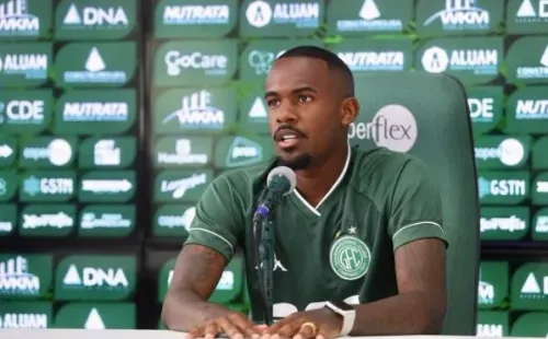 ( Thomaz Marostegan/Guarani FC) Yago faz pojeções no Guarani