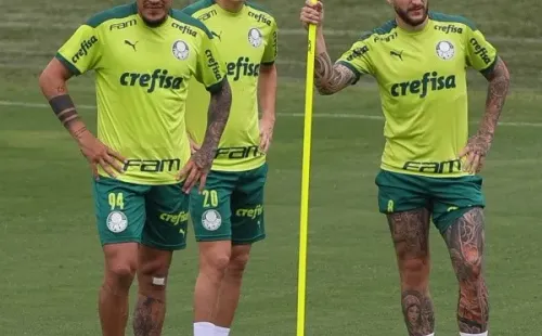 Foto: Cesar Greco – Gomez, Atuesta e Zé Rafael devem estar na lista final do Palmeiras para o Mundial