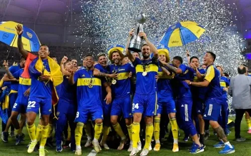 Hernan Cortez/Getty Images/ Boca Juniors venceu o San Lorenzo em confronto nesta terça-feira.