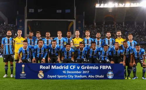 Grêmio enfrentou o Real Madrid na final do Mundial em 2017     (Foto: Divulgação/Grêmio)