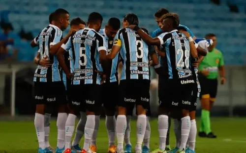Foto: (Maxi Franzoi/AGIF) – Mesmo com os titulares, o Grêmio não fez um grande jogo