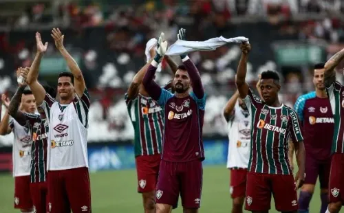 Foto: (Flickr Oficial Fluminense/Lucas Merçon/Fluminense F.C.) – Marcos Felipe foi um dos principais nomes do Fluminense no Fla-Flu