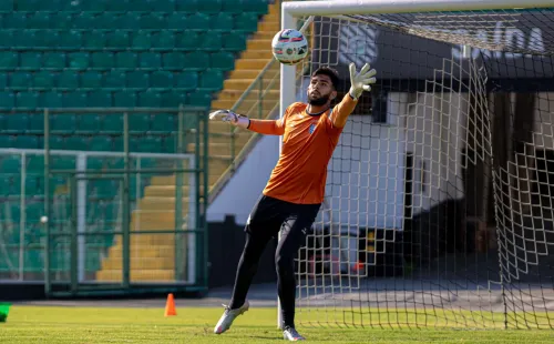 Patrickfloriani / FFC/ Treino do Figueirense para a partida desta noite.