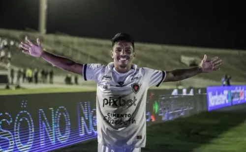 Foto: Guilherme Drovas/Botafogo-PB – Jogador foi titular pela terceira partida seguida e marcou seu primeiro gol pelo Belo