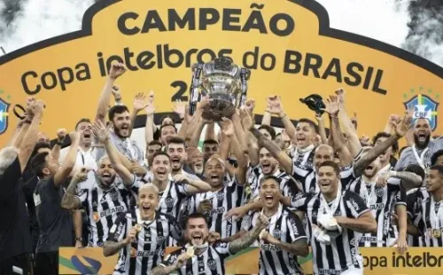 Lucas Figueiredo / CBF/ Atlético-MG é o atual campeão da Copa do Brasil.
