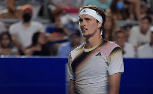 Foto Getty Images- Alexander Zverev no ATP de Acapulco