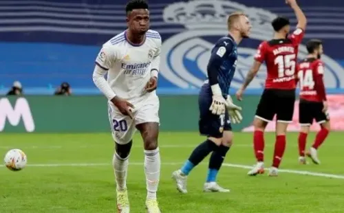 (Soccrates Images/Getty Images) Endrick do Palmeiras enxerga Vinicius Jr como referência