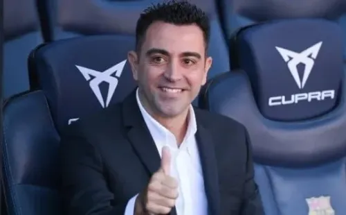 (Foto: David Ramos/Getty Images) Xavi se encanta com Ferrán Torres