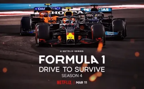 Foto Divulgação Netflix – Capa da quarta temporada de Drive to Survive