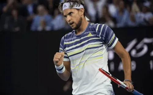 Foto: TPN / Getty Images - Dominic Thiem em jogo no ano passado
