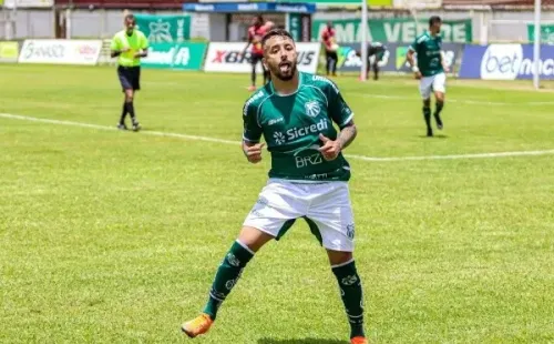 Foto: Divulgação/Caldense – João Diogo tem 5 gols marcados no Mineiro pela Caldense, empatado com Hulk e Edu