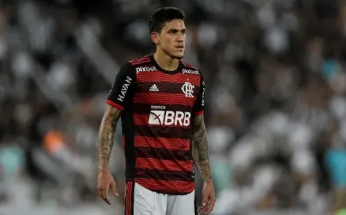 Thiago Ribeiro/AGIF/ Pedro, do Flamengo, despertou o interesse do Palmeiras.