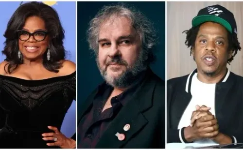Oprah, Peter Jackson e Jay-Z também estão na lista – Foto: Reprodução