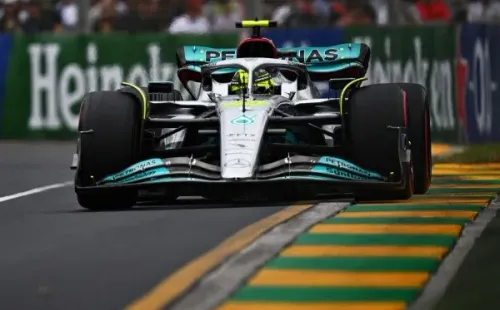 Mark Thompson/Getty Images/ Hamilton no GP da Australia.