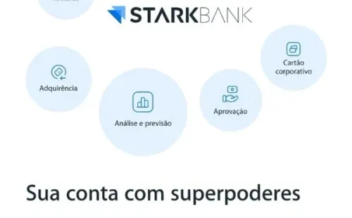 Reprodução/Site oficial da Stark Bank – Alguns dos serviços oferecidos pela empresa.