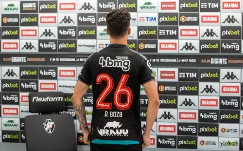 Danilo Boza com a camisa 26 – Daniel Ramalho/Vasco