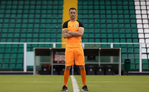 Patrick Floriani/FFC/ Figueirense lança camisa em homenagem ao goleiro Wilson.