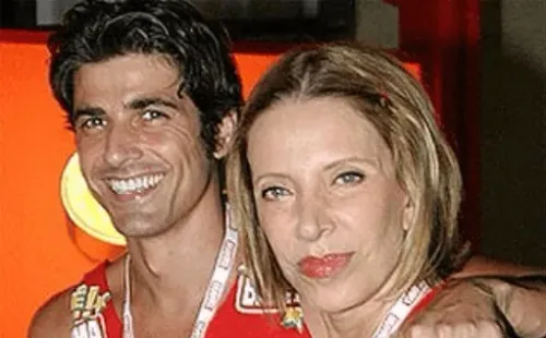 Marilia Gabriela e Reynaldo Gianecchini ficaram juntos de 1999 a 2006 (Reprodução/Instagram)